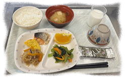 朝食メニュー例画像