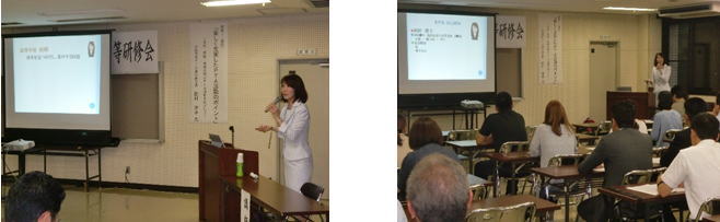 これまでの経験を熱く語る西村氏・役員の心構えについて話を聞く参加者の様子
